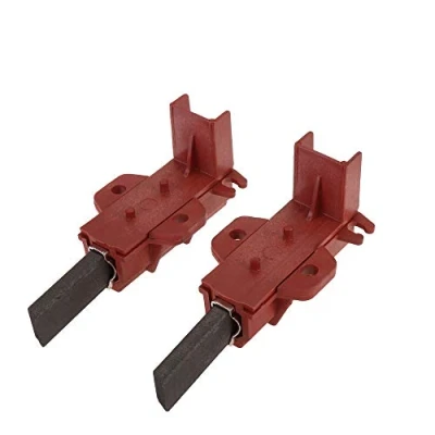 Abbildung von 2x Kohlebürsten Motorkohlen 5x12,5x32mm mit Halter für Welling Motor wie Samsung P1491 P1291 P1205 P1253 P1443 WFB125 WFB126 WF1474 P1281 P1481