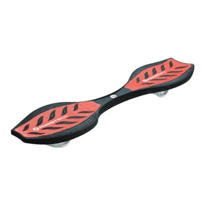 Abbildung von Razor RipStik Air Pro Caster Board für Kinder ab 8 Jahren mit 360 Lenkung, Wave Anti Rutsch Griffband, verstärktes Polymer, kompaktes &amp; leichtes 2 Rad Rot