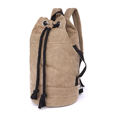 Abbildung von LOSMILE Rucksäcke Damen Herren Daypacks Seesack Leinwand Rucksack Canvas Reisetaschen Umhängetasche Weekender Schultertaschen.