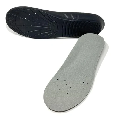 Abbildung von Happystep Plantar Fasciitis Orthotics PU Memory Foam Schuheinlagen, Komfort Einlegesohlen, gepolsterte Fußgewölbestütze, Fersendämpfung, Stoßdämpfung, Fußschmerzlinderung (EU 38 41)