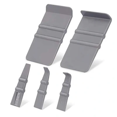 Abbildung von Winjun Auto Vinyl Wrap Profi Mini Rakel Set mit Unterschiedliche Winkel zum Folie Steck Installation