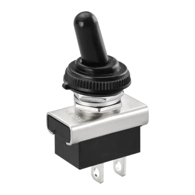 Abbildung von Heschen Kippschalter KN3D 101 Ein/Aus(On/Off) Schalter 25A 12V 2 polig rastend mit wasserdicht (1)