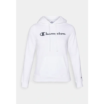 Abbildung von Champion Basics Hoodie Large LOGO Kapuzenpullover, Damen, Größe: XS, White
