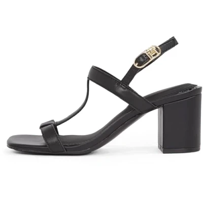 Abbildung von Tommy Hilfiger Schaftsandale, Damen, Größe: 40, Black Schuhe