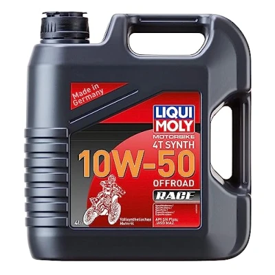 Abbildung von LIQUI MOLY Motorbike 4T Synth 10W 50 Offroad Race 4 L Motorrad Takt Öl Art. Nr.: 3052