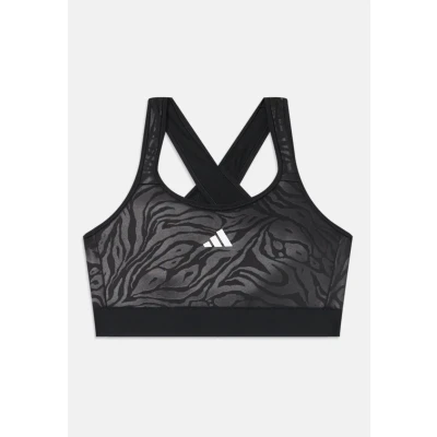 Abbildung von adidas Performance Sport BH für Kinder, Größe: 128, Black/white