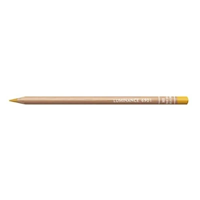 Abbildung von Caran d&#039;Ache Luminance Colour Pencil Artist Farbstifte Bleistift/ 3 Stück/Pack Farbe: 036 Raw Sienna (6901.036)
