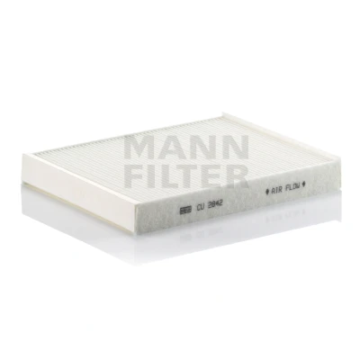 Abbildung von MANN FILTER CU 2842 Innenraumfilter Partikelfilter 278 219 30 VOLKSWAGEN: Amarok Pickup, Touareg I, Transporter 6, PORSCHE: Cayenne, AUDI: Q7