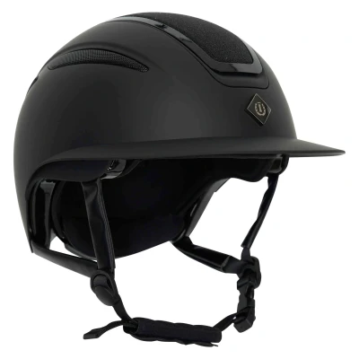 Abbildung von Imperial Riding Reithelm IRHOlania Deluxe Big Visor Schwarz Glitzer S (53 55cm) Agradi.deVerkauft von Agradi