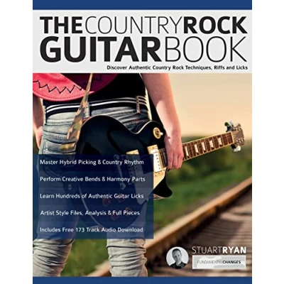 Abbildung von The Country Rock Guitar Book: Discover Authentic Techniques, Riffs and Licks (Learn How to Play Guitar)