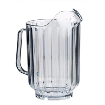 Abbildung von APS Pitcher, Ø 13 cm, H: 21 für eine Füllmenge von 1,5 Liter, Bierkrug, Karaffe Limonade, Wasserkaraffe, Kunststoff Karaffe, transparent