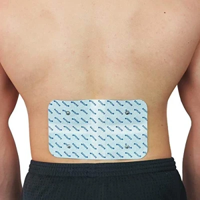 Abbildung von Großes TENS EMS Elektroden Pad 20x12 cm kompatibel mit Sanitas (wie SEM 40,41) &amp; Beurer EM Perfekt gegen Hexenschuss Wiederverwendbar Zertifiziertes Medizinprodukt von axion