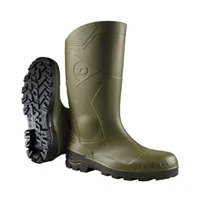 Abbildung von Dunlop Protective Footwear Devon full safety Unisex Erwachsene Gummistiefel, Grün 39 EU