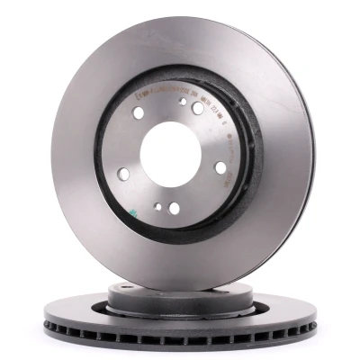 Abbildung von Bremsscheibe BREMBO 09A73811 vorne, belüftet, 1 Stück