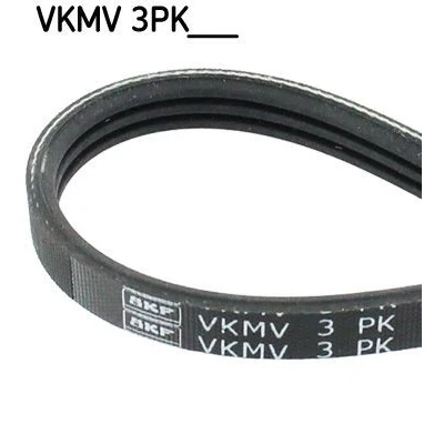 Abbildung von SKF VKMV 3PK712 Keilrippenriemen 712 3 RENAULT: MEGANE 1 Cabriolet, 1, CLIO
