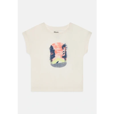 Abbildung von Jack Wolfskin Graphic Girls Tshirt print für Kinder, Größe: 104, White