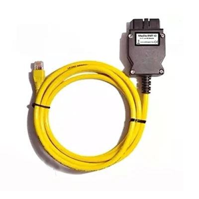 Abbildung von MaxDia ENET V2 Ethernet Diagnose Interface für BMW F Modelle und G zur Codierung OHNE Software