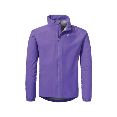 Abbildung von Schöffel Style Lurbek MNS Regenjacke / wasserabweisende Jacke, Herren, Größe: 50, Lila