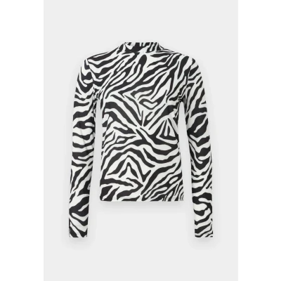 Abbildung von VILA Vileoa HIGH NECK Langarmshirt, Damen, Größe: XS, Black