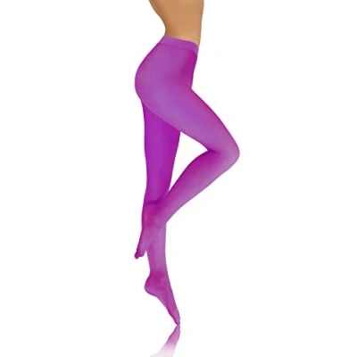 Abbildung von sesto senso Damen Strumpfhose Violette Bunte 40 DEN Blickdicht Microfaser 2 XS S Azalea