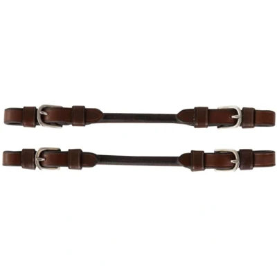 Abbildung von BR Pelhamriemen Horwich Oak/Silber 6mm 23cm