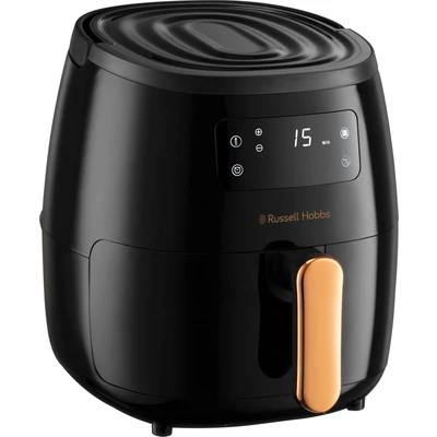Abbildung von Russell Hobbs Heißluftfritteuse XL 5l [7 Kochfunktioneninkl Tragegriff] AirFryer (spülmaschinenfest, Timer&amp;Temperaturregelung 80 200C, Fritteuse ohne Öl, Grillen, Backen, Braten) SatisFry 26510 56