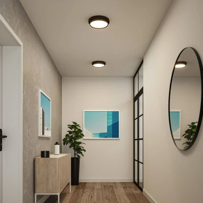 Abbildung von Paulmann LED Deckenleuchte »Malik 15W 230V 2700K Kunststoff«, 1 flammig, 3 step dimmbar