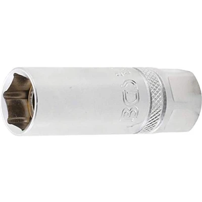 Abbildung von BGS 2468 Zündkerzen Einsatz mit Magnet, Sechskant 12,5 mm (1/2&quot;) SW 16