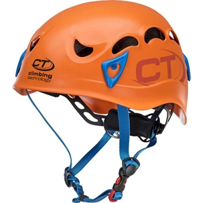 Abbildung von Climbing Technology Galaxy Helm, Arancio/Azzurro, Regolabile da 50 61 cm