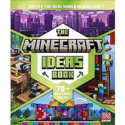 Abbildung von the Minecraft Ideas Book: Create Real World in with 70+ Awesome Builds
