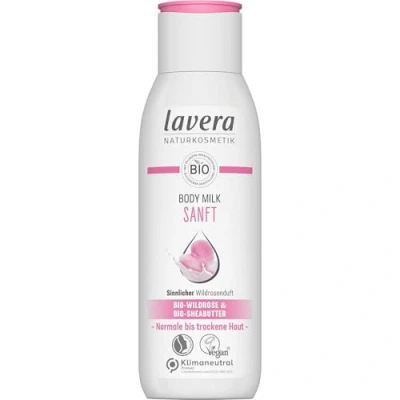 Abbildung von Lavera Naturkosmetik Bio Körpermilch Sanft Sinnlicher Wildrosenduft, Vegan, 200 ml