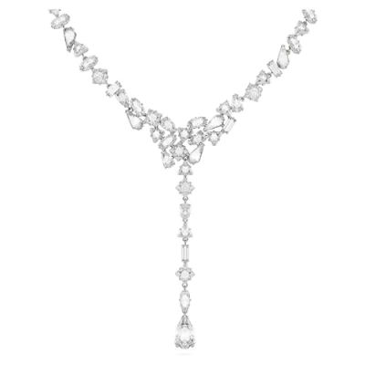 Abbildung von Collana a Y Mesmera Taglio misto, Bianco Swarovski 5661520
