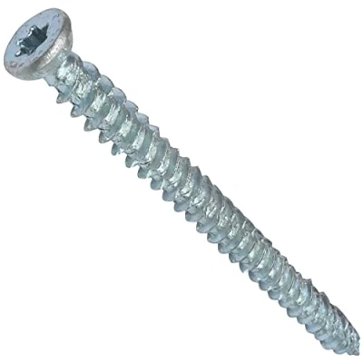 Abbildung von AERZETIX C48384 Satz von 50 Schraubanker betonschrauben ankerschrauben direkt für beton Ø7.5x92mm senkkopf konisch mit abdruck stern T30 direkte befestigung ohne dübel