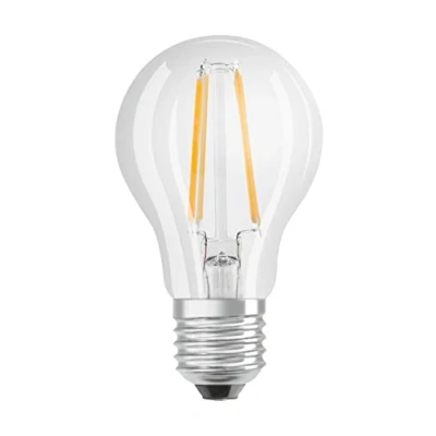 Abbildung von OSRAM LED Star Classic A, Sockel: E27, Nicht Dimmbar, Warmweiß, Ersetzt eine herkömmliche 60 Watt Lampe, Filament, 6er Pack