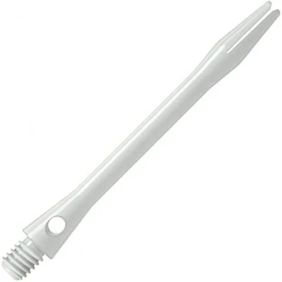 Abbildung von Harrows Keramic Dartschäfte 1 Set von Thor Sports, Short midi medium, Weiss schwarz grau, 2BA Gewinde, Darts Shafts (Medium (47mm), Weiss/White/Blanc)