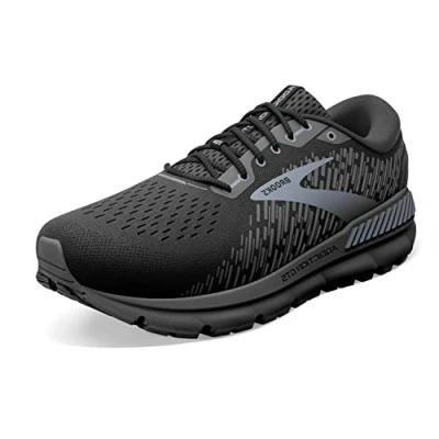 Abbildung von BROOKS Herren Addiction Gts 15 Running Shoe, Black/Black/Ebony, 44 EU