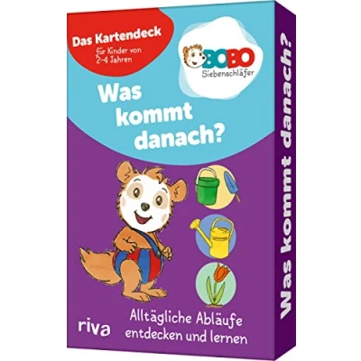 Abbildung von Bobo Siebenschläfer Was kommt danach?: Alltägliche Abläufe entdecken und lernen Das Kartendeck für Kinder von 2 4 Jahren. Lernspiel/Denkspiel mit Bildergeschichten in 34 Karten
