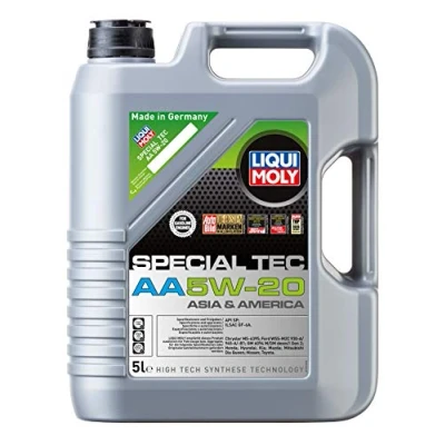 Abbildung von Liqui Moly Special Tec AA 5W 20 5l Motoröl 7532 MITSUBISHI: ASX Off Road, Lancer 8 Limousine, OUTLANDER 3, TOYOTA: Auris Estate, Yaris III Hatchback