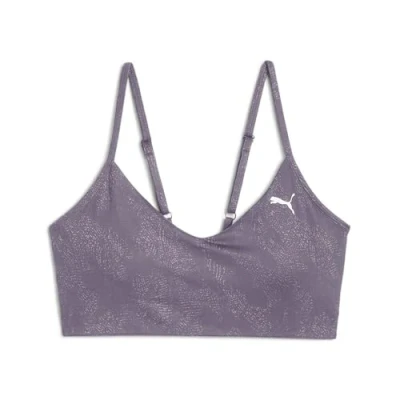 Abbildung von PUMA Studio Move Yogini Bra AOP, Unisex Unterwäscheoberteile, Pale Plum, 525691