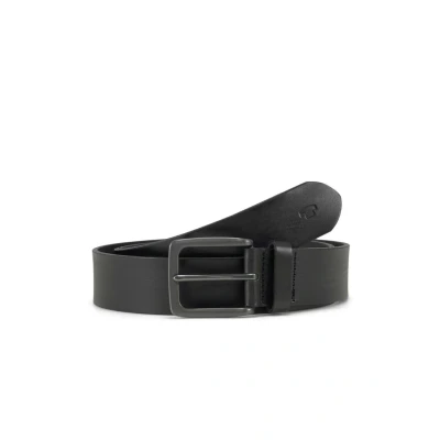 Abbildung von TOM Tailor Ttscott Gürtel, Herren, Größe: 90, Black uni