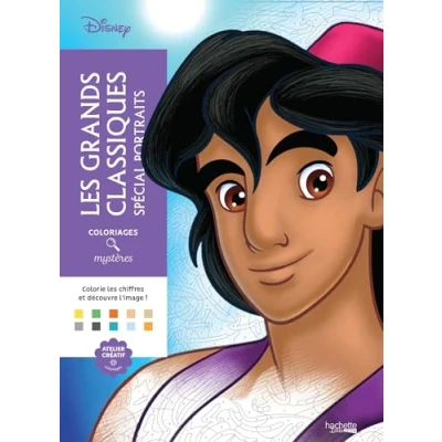 Abbildung von Coloriages mystères Grands classiques Spécial Portraits