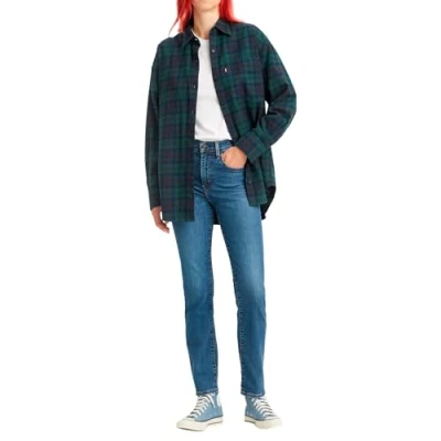 Abbildung von Levi&#039;s Damen 724 High Rise Straight Jean, Blue Wave Mid, 29W / 28L