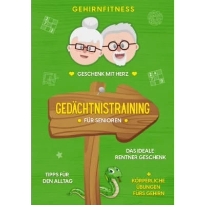 Abbildung von Gedächtnistraining für Senioren: Rätselblock fürs Gehirnjogging Sudoku, Kreuzworträtsel, Logikrätsel und weitere Denksportübungen , das ideale Rentner Geschenk Oma, Opa, Mutter Vater