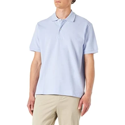 Abbildung von Seidensticker Herren 199530 Polo Pullover, hellblau, L
