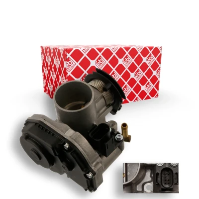 Abbildung von FEBI BILSTEIN 44944 Drosselklappe VOLKSWAGEN: Golf 4 Variant, Polo III Hatchback, 4, SEAT: Leon I Hatchback