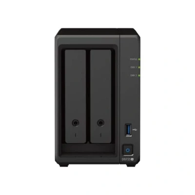 Abbildung von Synology DiskStation DS723+ NAS/Storage Server Tower Ethernet LAN Black R1600