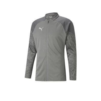 Abbildung von Puma Teamcup Fussball Trainingsjacke, Herren, Größe: XXL, Grau