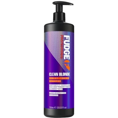 Abbildung von Fudge Clean Blonde Violet Toning shampoo 1.000 ml