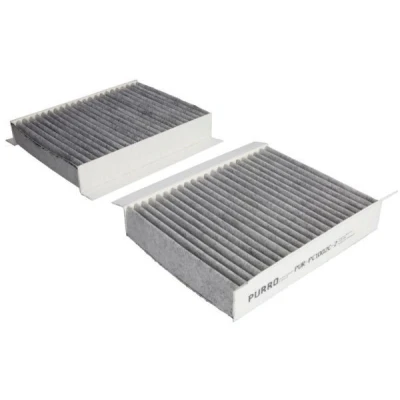 Abbildung von PURRO PUR PC1002C 2 Innenraumfilter Aktivkohlefilter 175 138 30 ALFA ROMEO: 147, GT, 156 Saloon