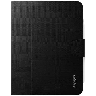 Abbildung von Spigen Liquid Air Folio PC Book Hülle Schwarz Apple iPad 2020/2022/2024/2025 11